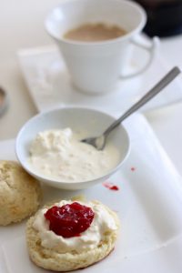 Selbstgemachte Clotted Cream