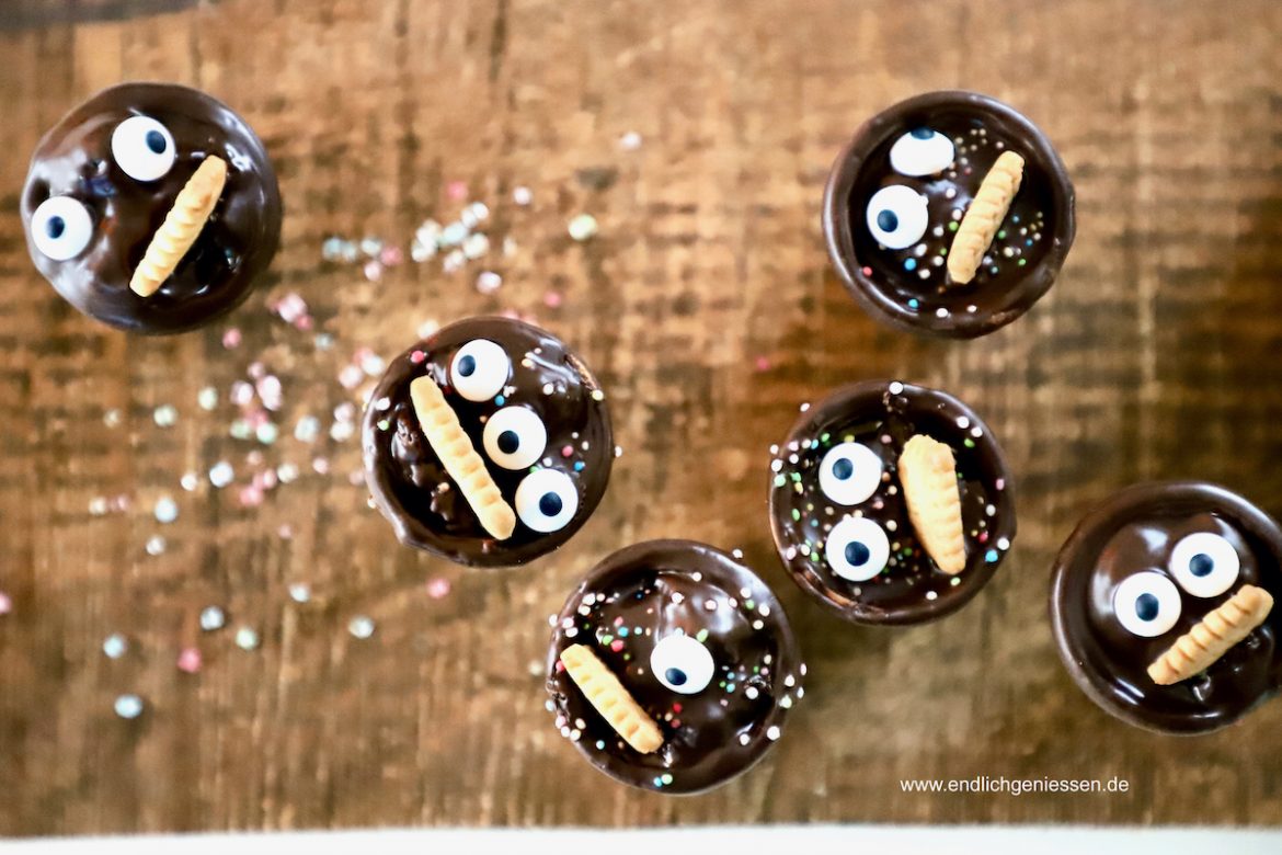 Minitörtchen im Waffelbecher